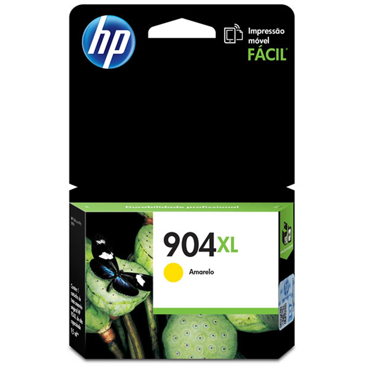CARTUCHO HP 904XL ORIGINAL (T6M12AL) AMARELO 9,5 ML