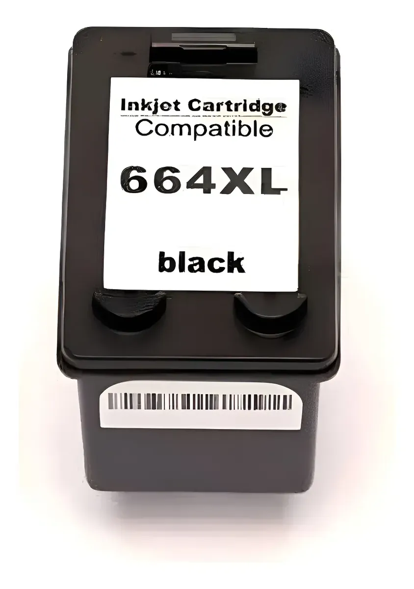 CARTUCHO HP 664XL COMPATIVEL PRETO 14ML ATUALIZAD