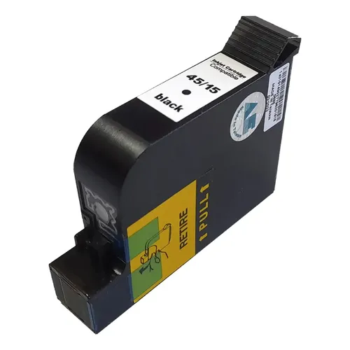 CARTUCHO HP 6615/645 COMPATIVEL PRETO 38ML