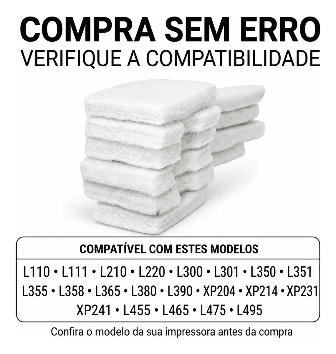 ALMOFADA EPSON L220 L405 L355 L395 L355 L365