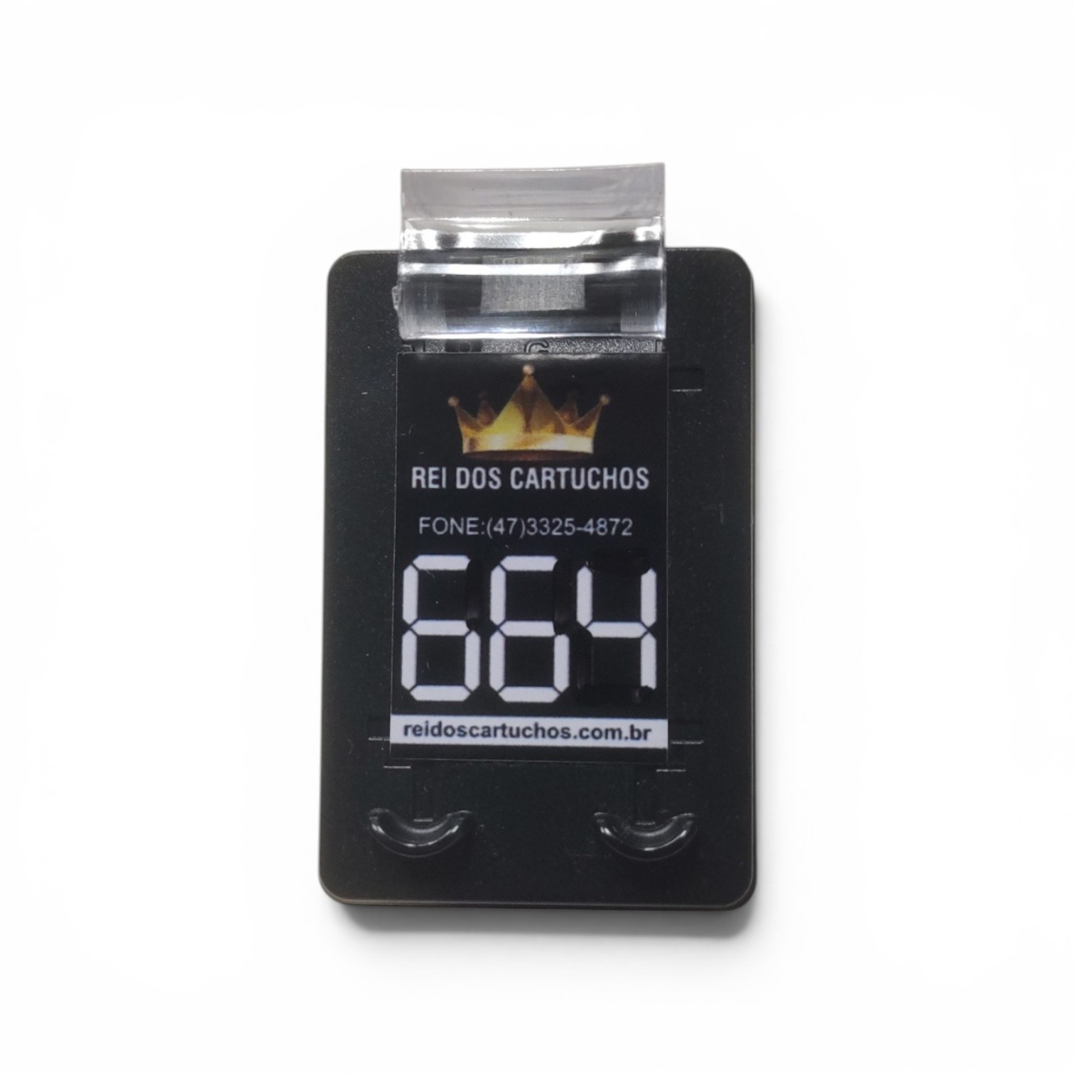 CARTUCHO HP 664 RECICLADO PRETO 20 ML