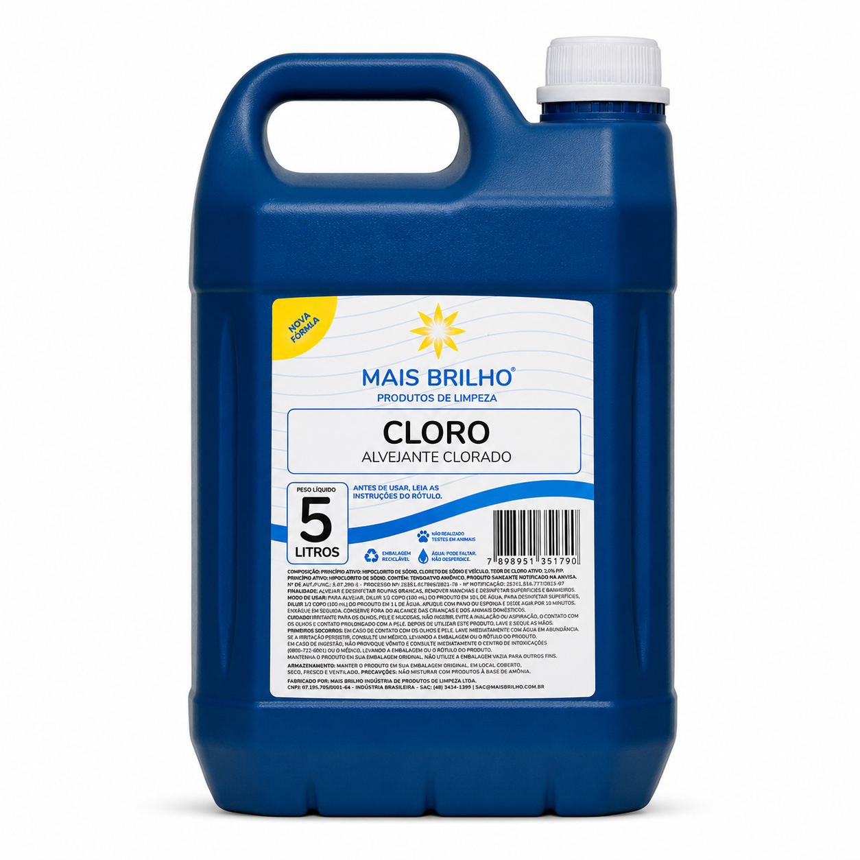 CLORO MAIS BRILHO 5L