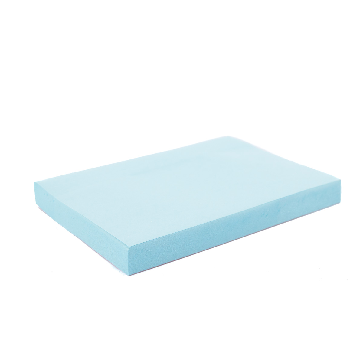 BLOCO ADESIVO GO OFFICE 75X100MM AZUL PASTEL