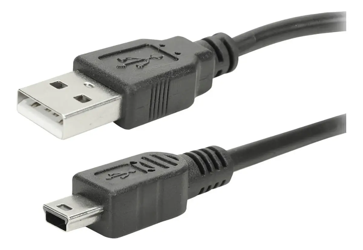 CABO DE DADOS MINI USB V3 1,8MT PRETO CHIPSCE