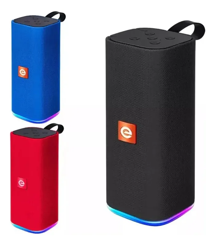 CAIXA DE SOM BLUETOOTH MULTIMIDIA MICRO USB 10W PTO LED RGB CS-M33BTL