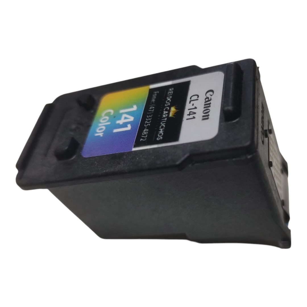 CARTUCHO CANON 141 RECICLADO COLOR 12ML