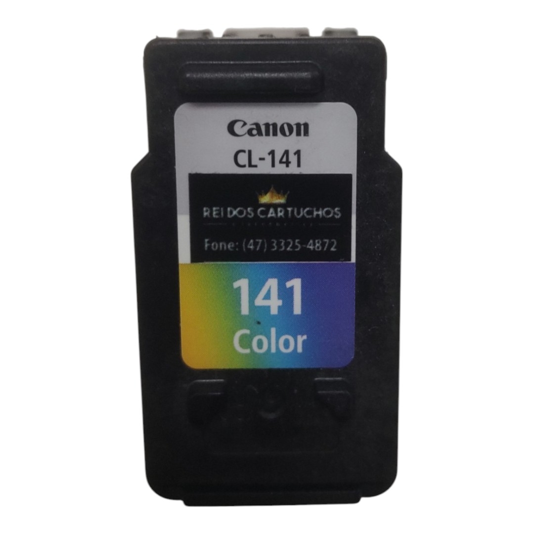 CARTUCHO CANON 141 RECICLADO COLOR 12ML