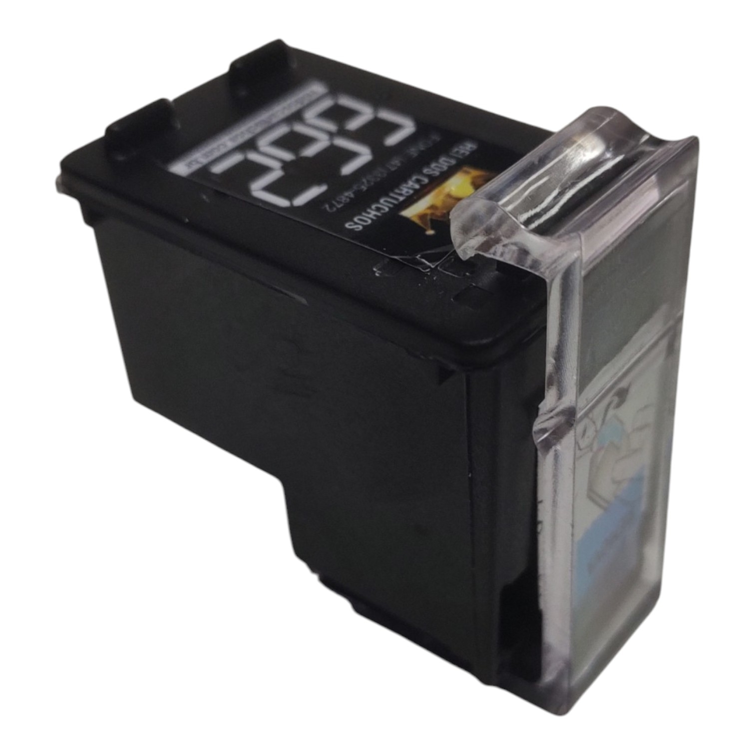 CARTUCHO HP 662 RECICLADO PRETO 20 ML