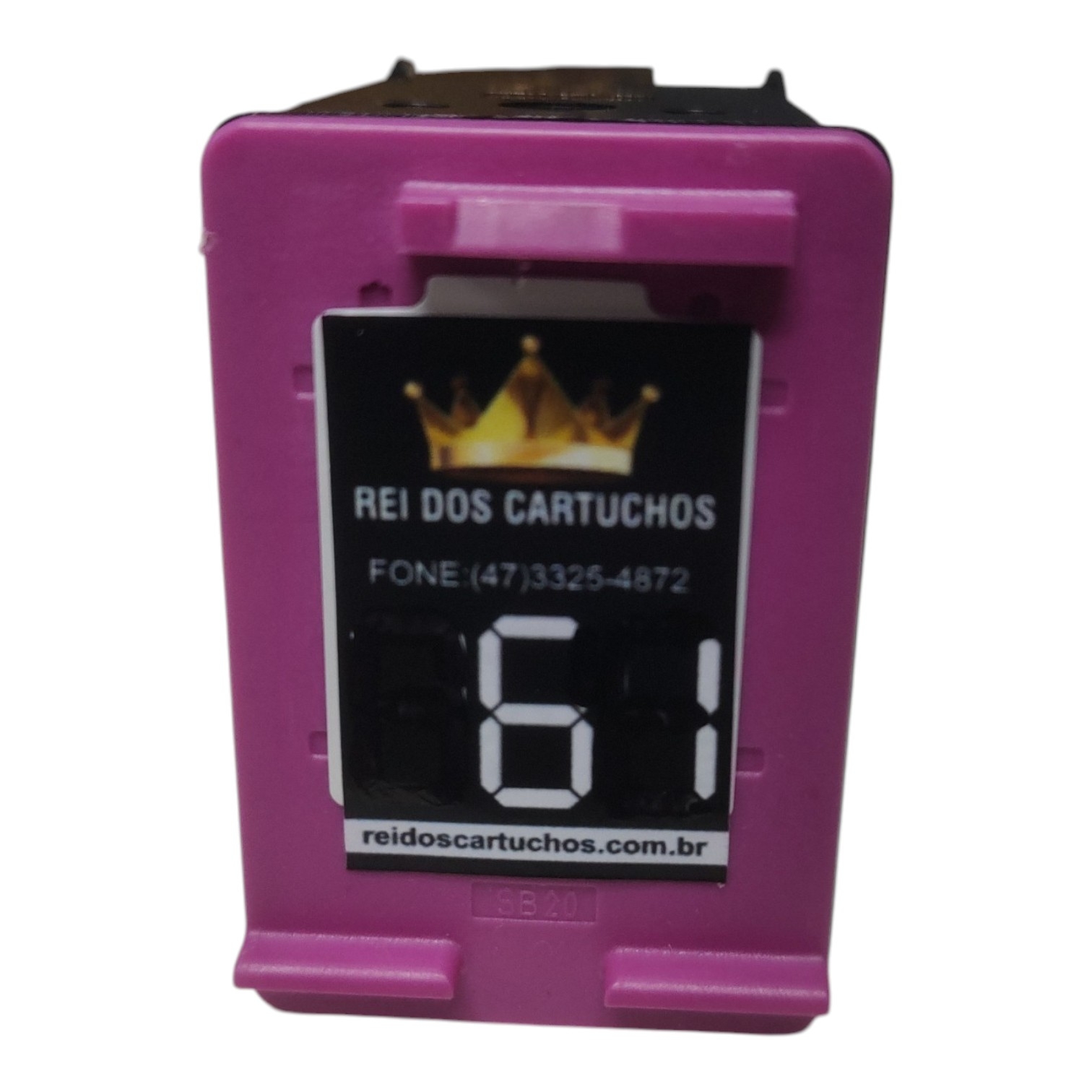 CARTUCHO HP 61 RECICLADO COLOR 12 ML
