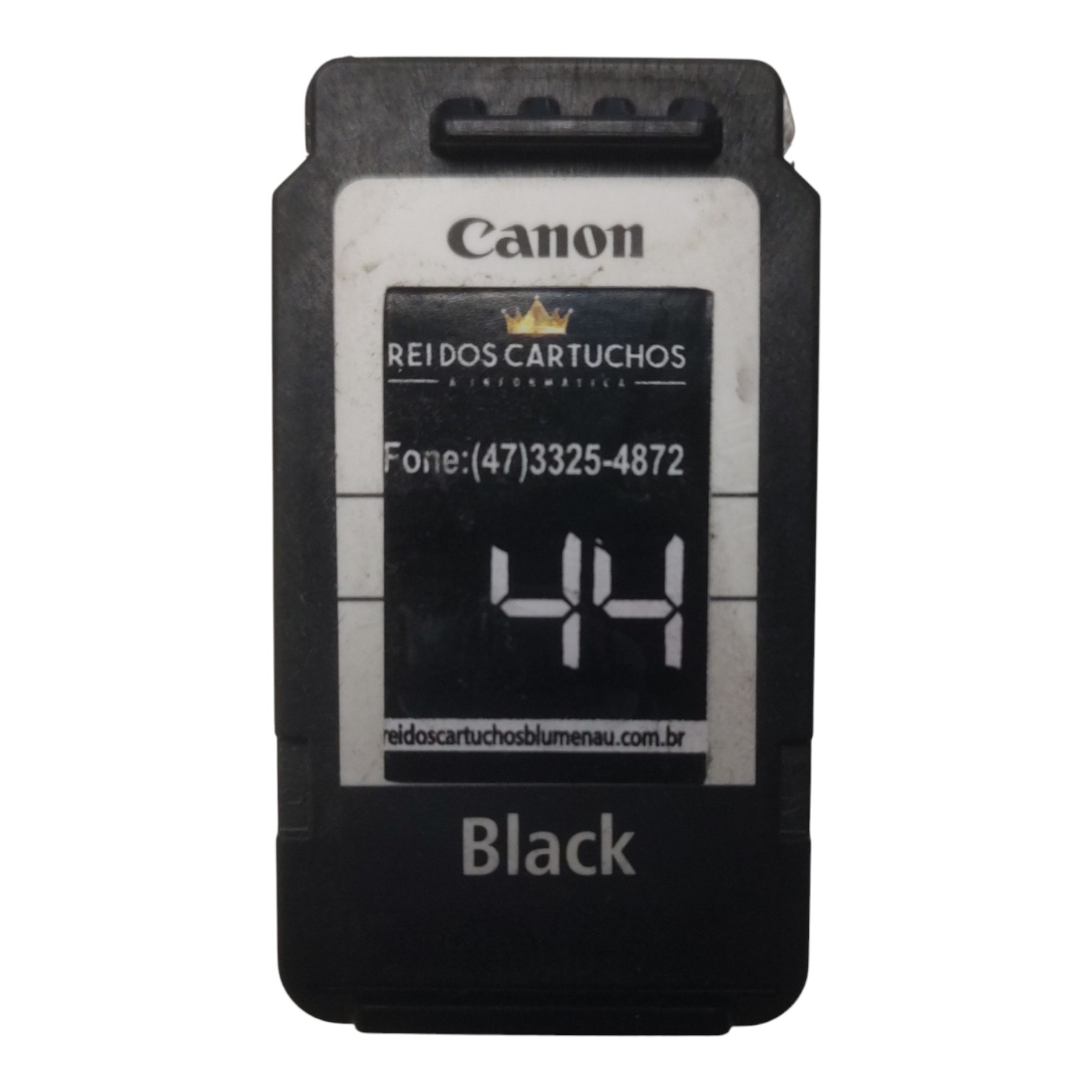 CARTUCHO CANON 44 RECICLADO PRETO 20ML