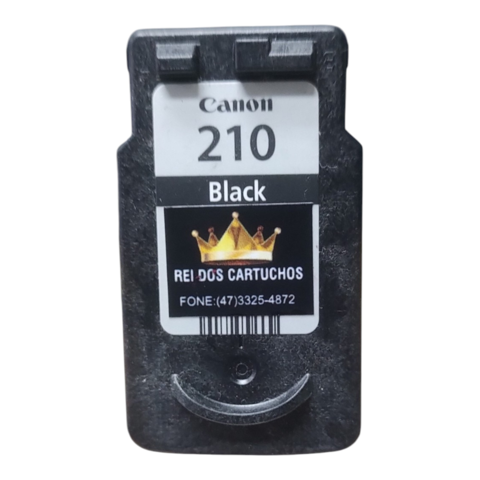 CARTUCHO CANON 210 RECICLADO PRETO 20ML