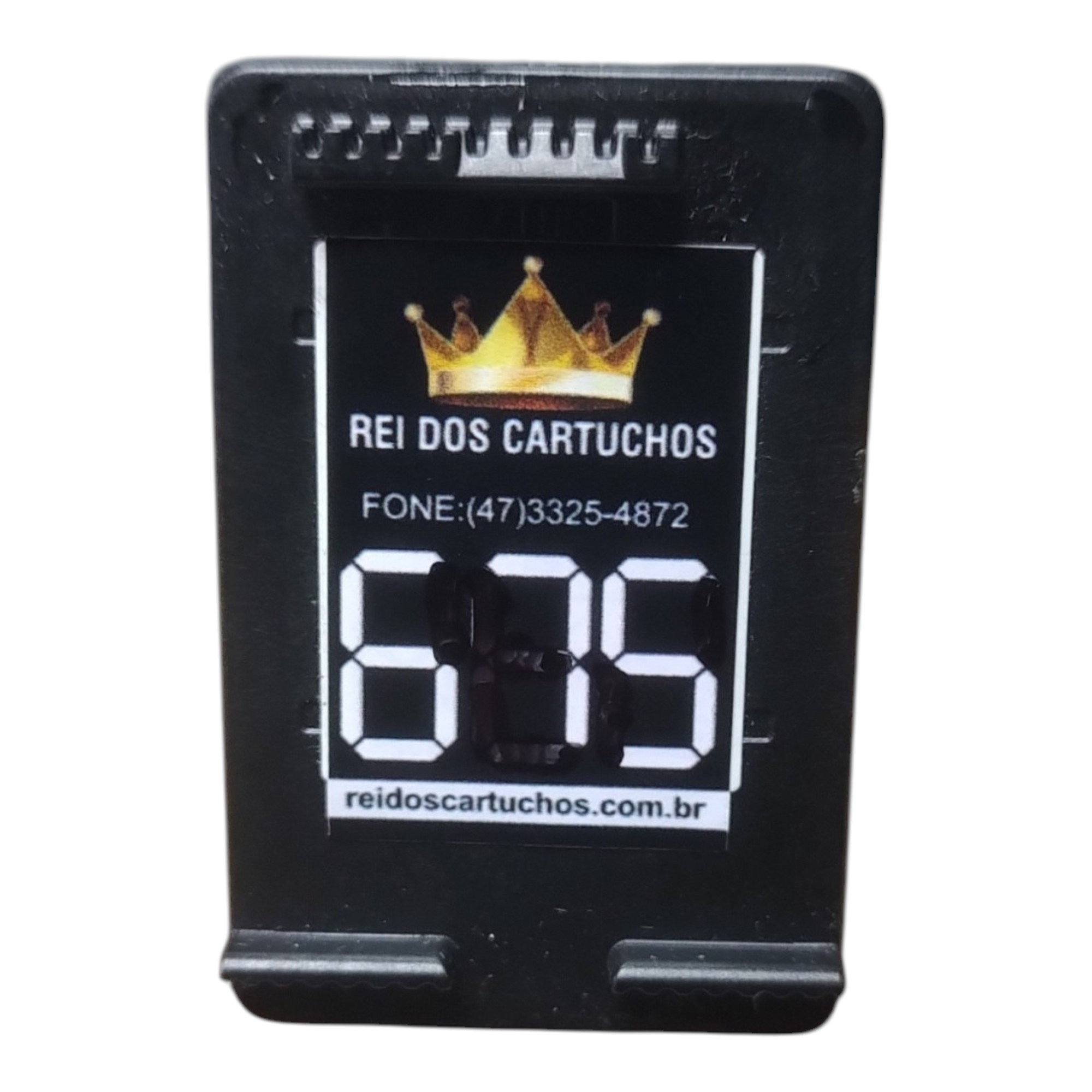 CARTUCHO HP 675 RECICLADO PRETO 20 ML