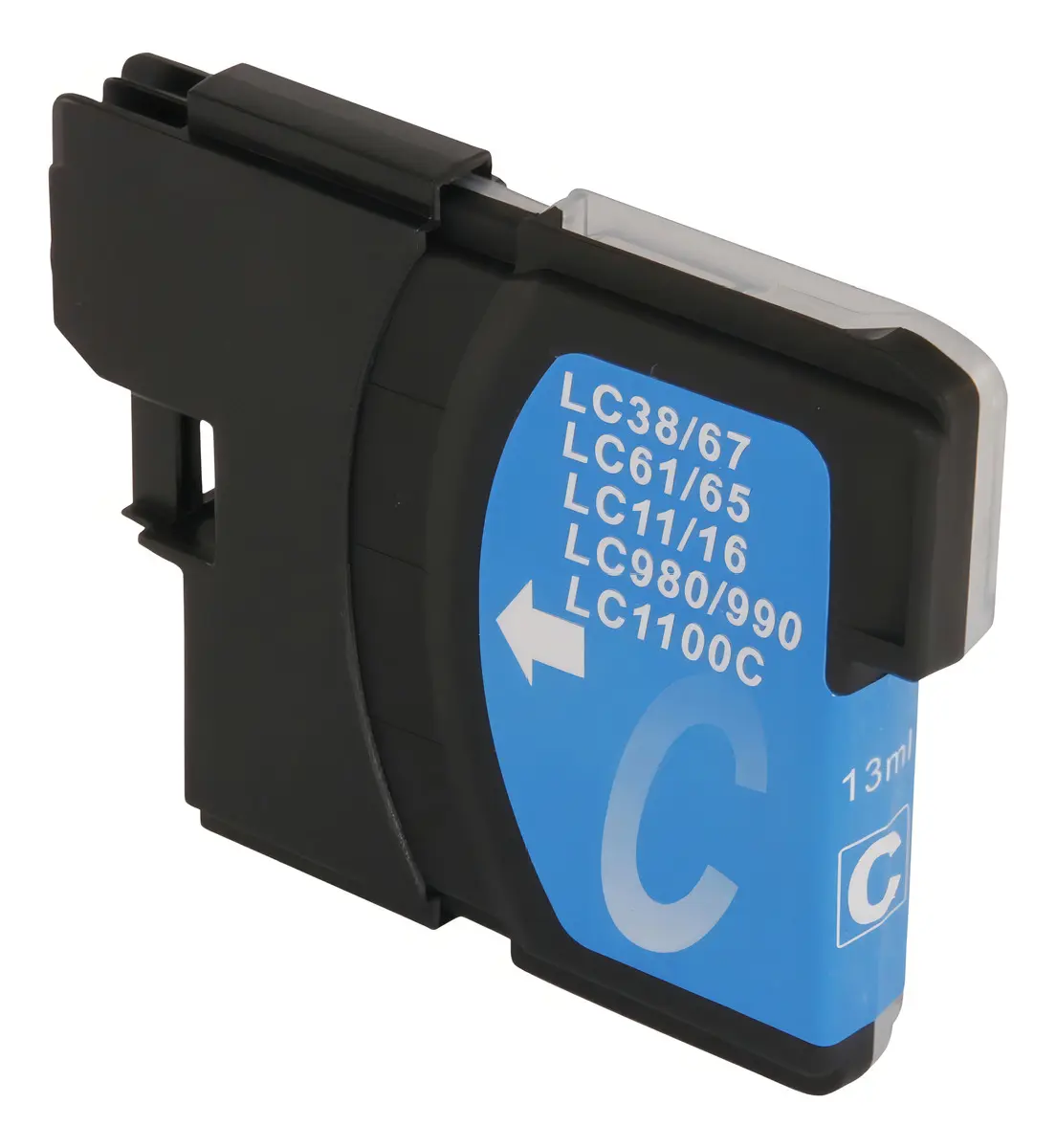 CARTUCHO BROTHER LC61 COMPATIVEL AZUL 13ML