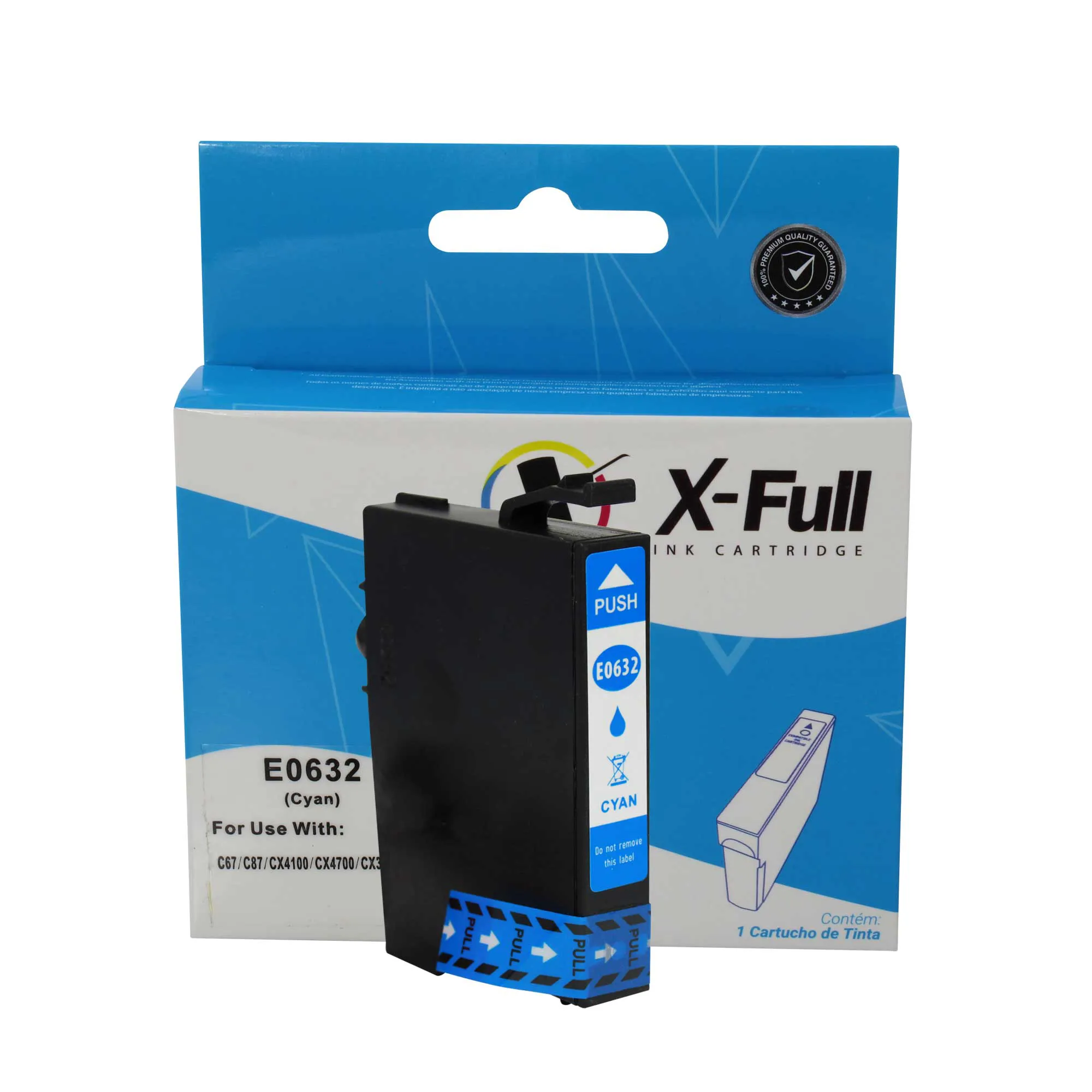 CARTUCHO EPSON 632 COMPATIVEL AZUL 10ML