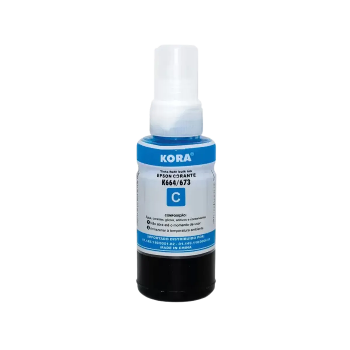 REFIL COMPATIVEL  EPSON  UNI. 673 CYAN - 70ML
