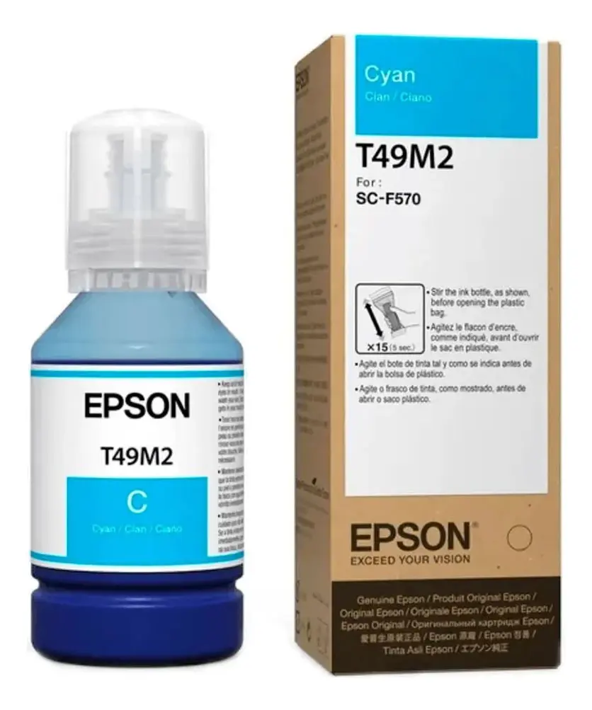 REFIL EPSON ULTRACHROME T49M2  AZUL 140ML