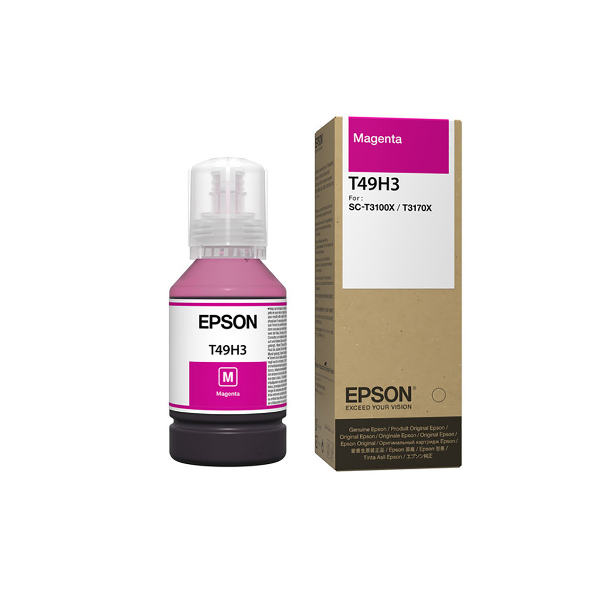 REFIL EPSON ULTRACHROME T49M3 MAGENTA 140ML