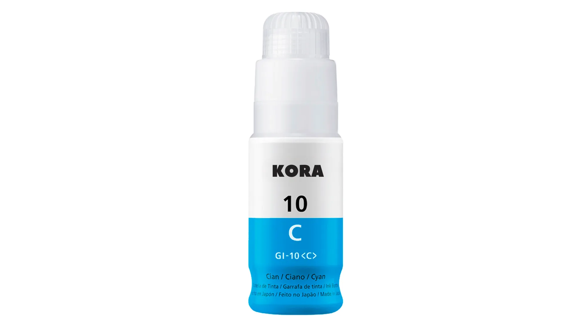 REFIL TINTA COMPATIVEL KORA CANON GI-10 CYAN 70 ML