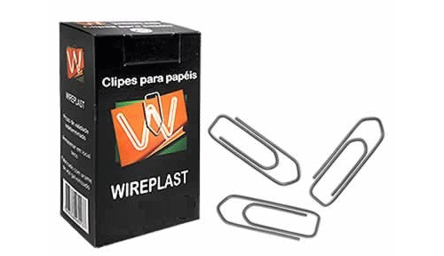 CLIPE GALVANIZADO ACO 6/0 500G CAIXA 117 - WIREPLAST
