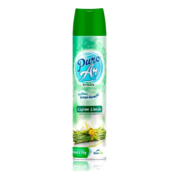 DESODORIZADOR PURO AR CAPIM LIMAO 350ML