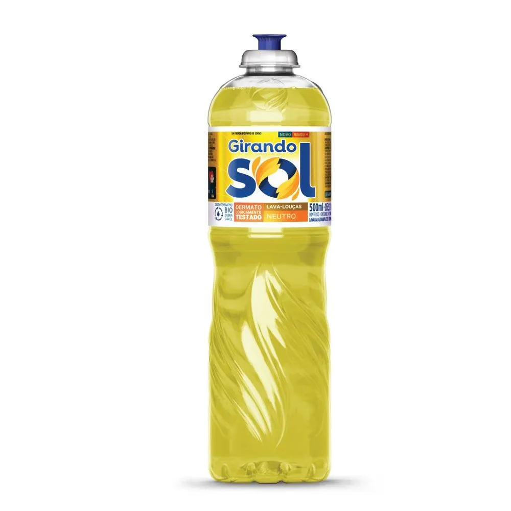 DETERGENTE GIRANDO SOL NEUTRO 500 ML