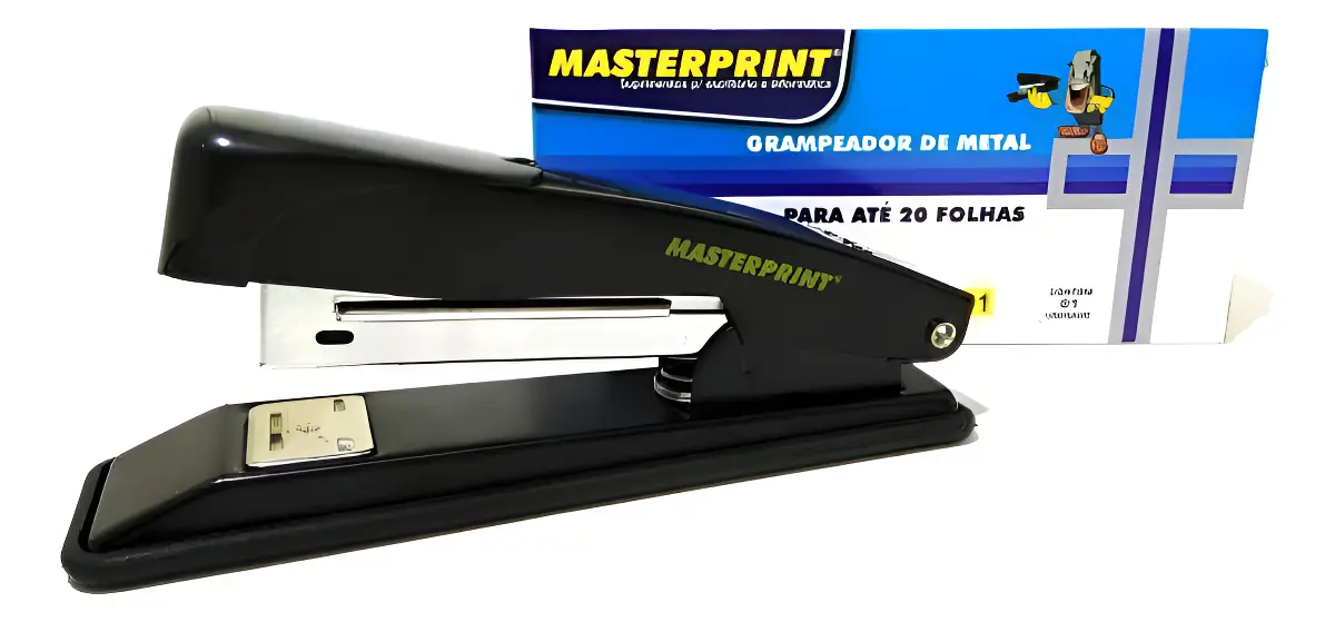 GRAMPEADOR METAL MEDIO MP 301 DER 20 FOLHAS
