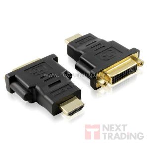 ADAPTADOR DVI-I (24X5) FEMEA / HDMI MACHO (19 PNOS) EXBOM