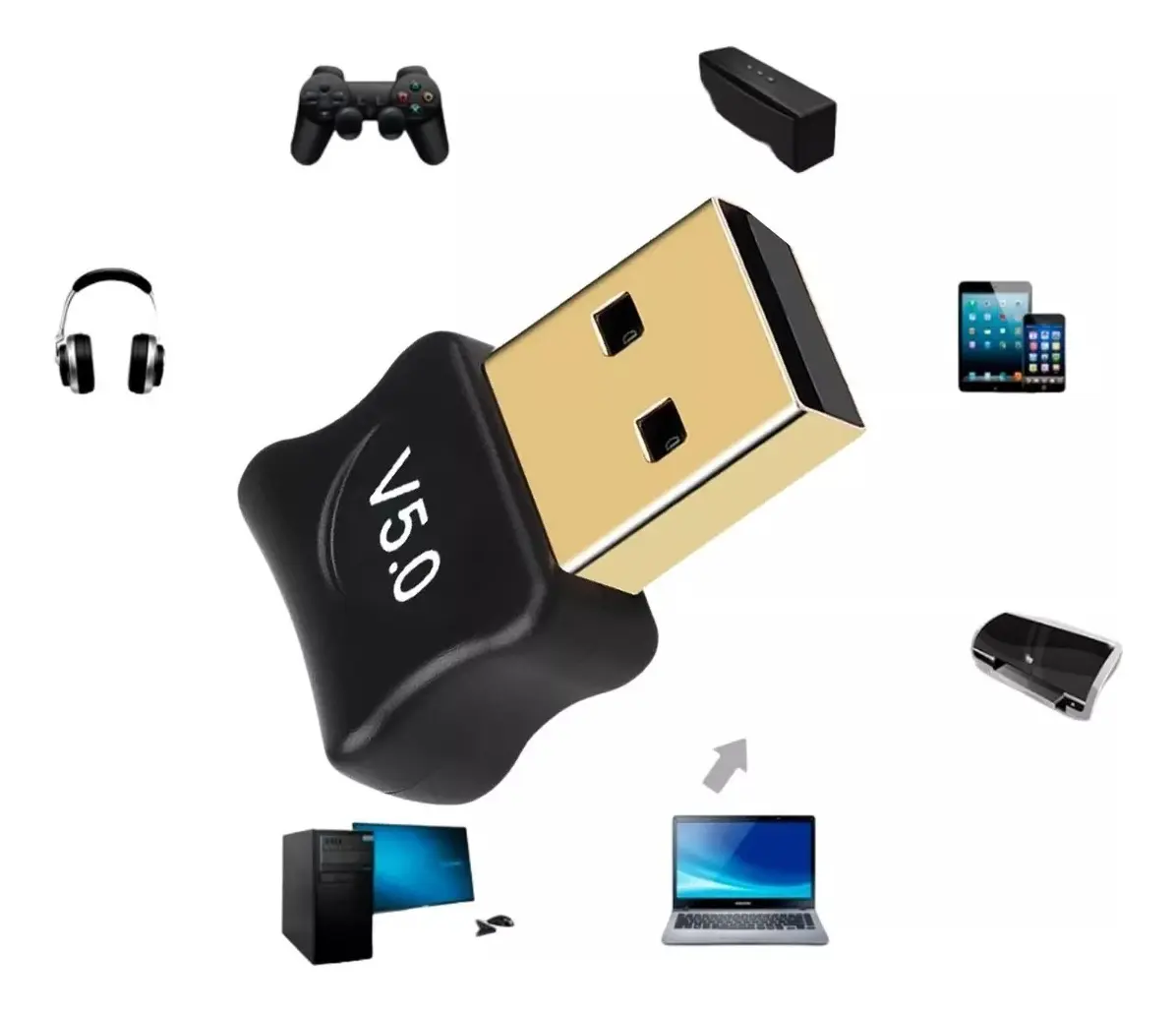 ADAPTADOR USB BLUETOOTH 5.0 9208 MD9