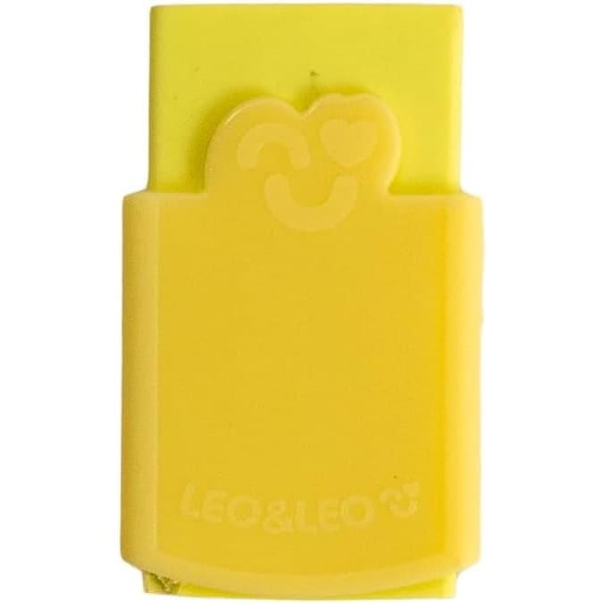 BORRACHA COLORIDA PLASTICA COLOR PASTEL C/CAPA 72203 - LEONORA