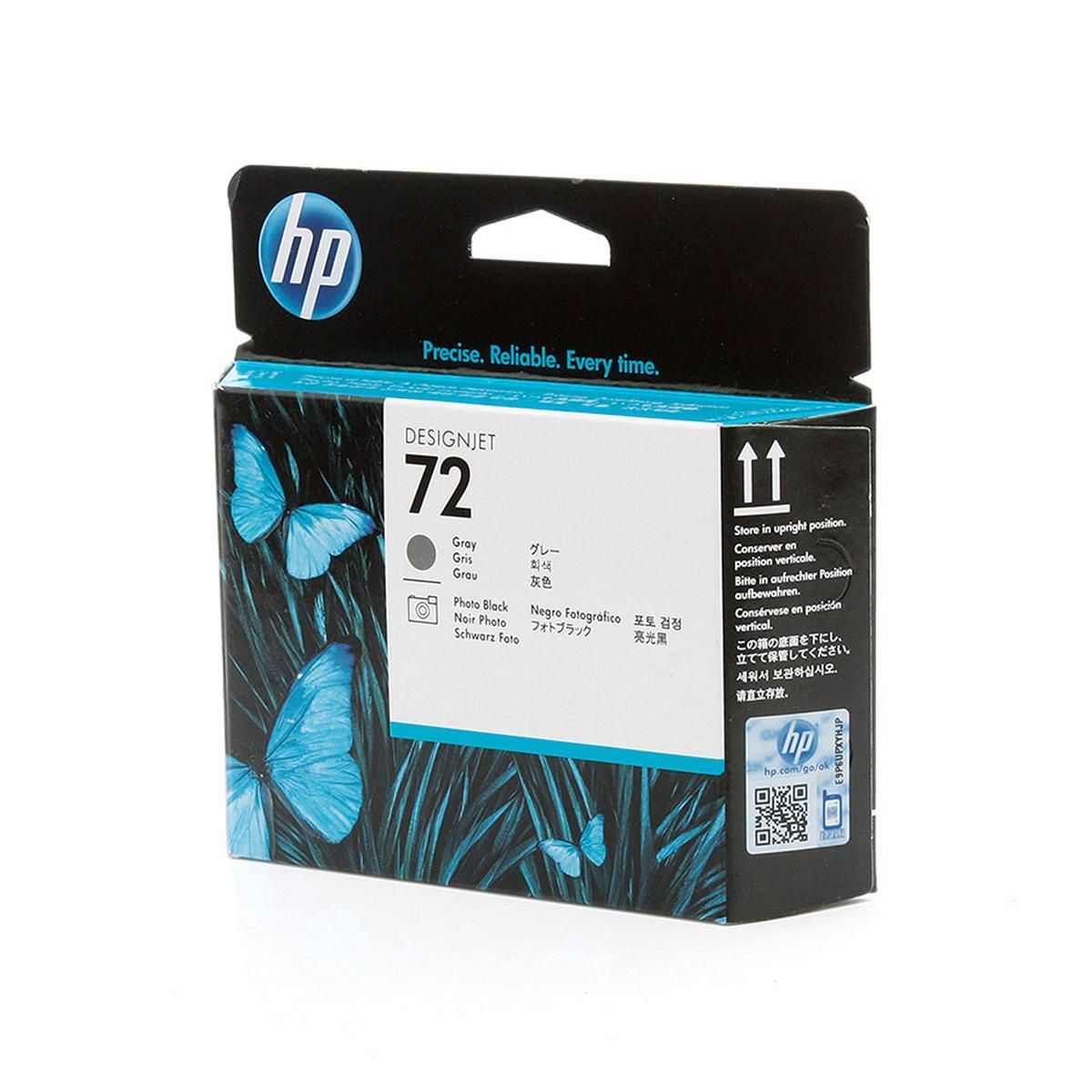 CABECA DE IMP. ORIGINAL HP 72 C9380A CINZA E PRETO