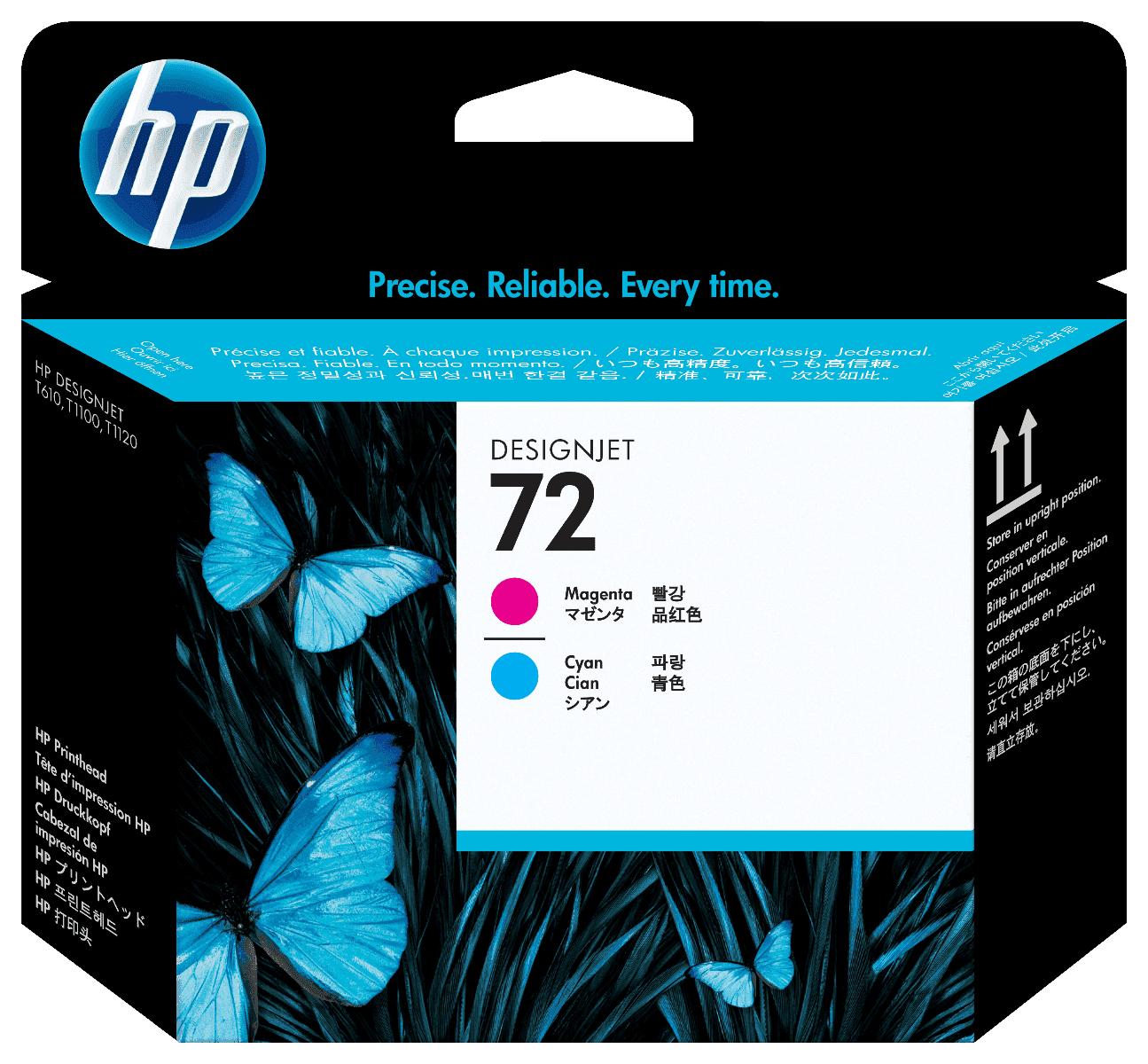 CABECA DE IMP. ORIGINAL HP 72 C9383A MAGENTA E CIANO