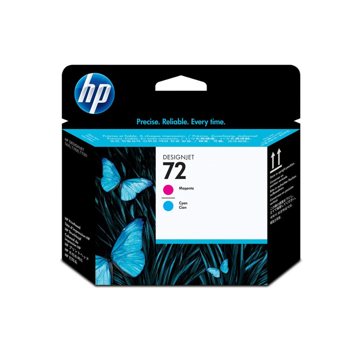 CABECA DE IMP. ORIGINAL HP 72 C9383A MAGENTA E CIANO