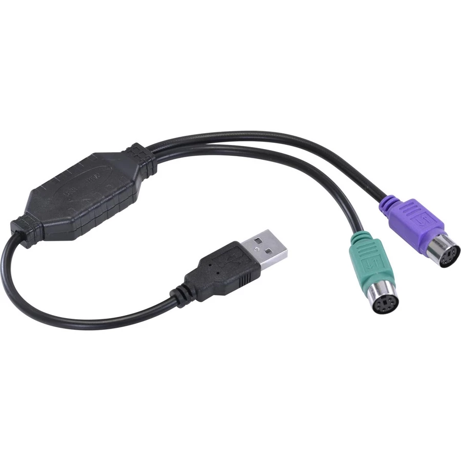 CABO ADAPTADOR Y USB PARA PS2 30CM USBPS-2 VINIK
