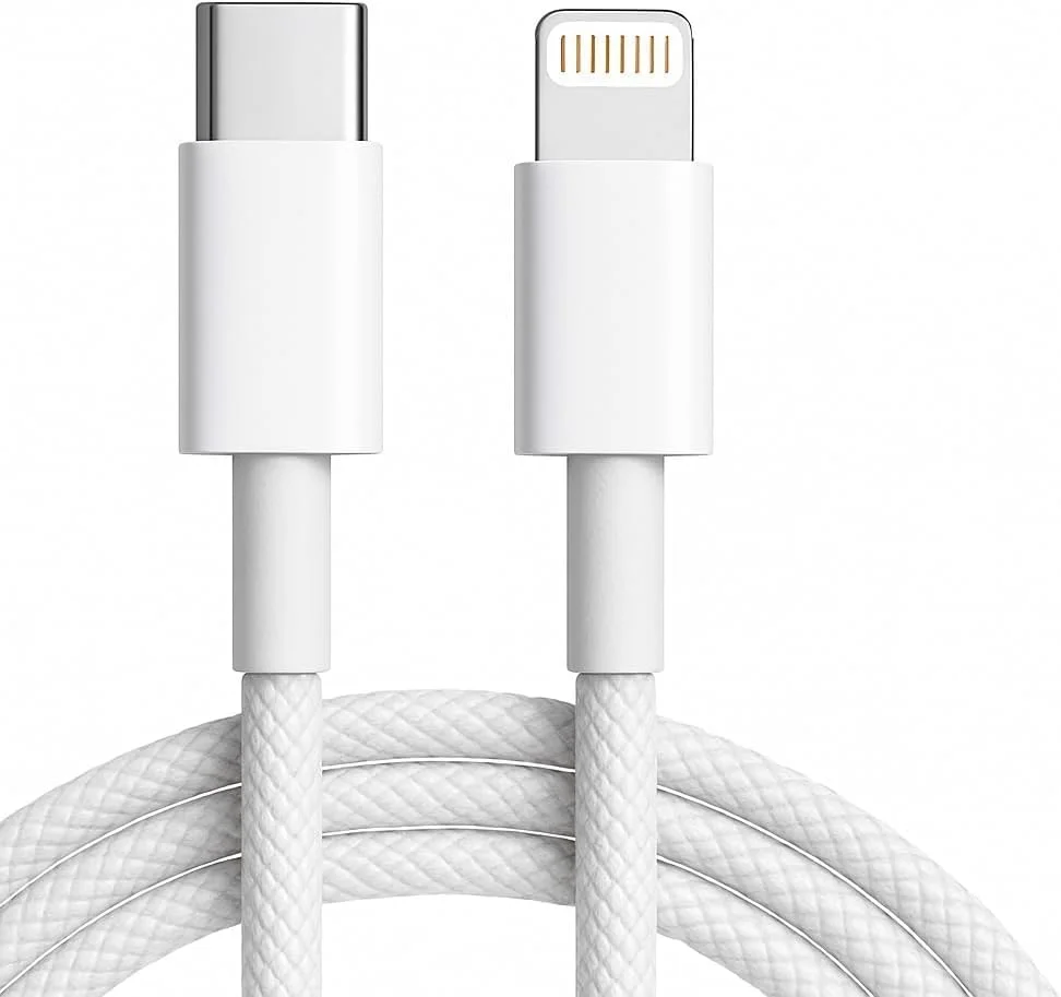CABO DE DADOS LIGHTNING IPHONE TIPO C 1,2M PONTA ALUMINIO CHIP SCE