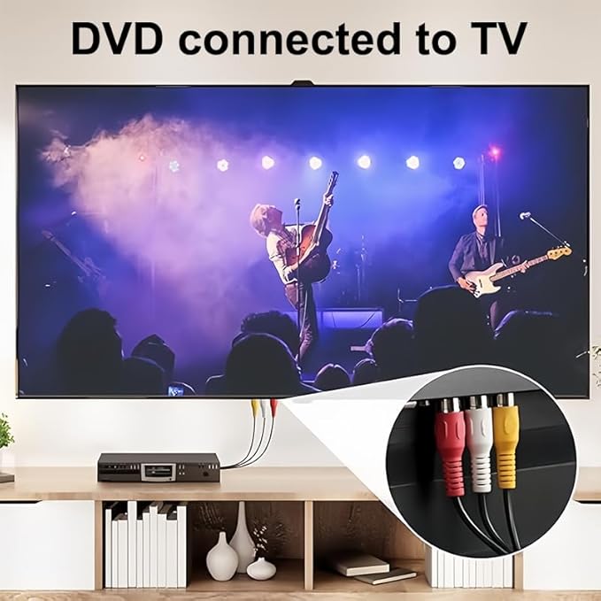CABO DE VIDEO 3 RCA FEMEA PARA 3 RCA MACHO EXTENSOR