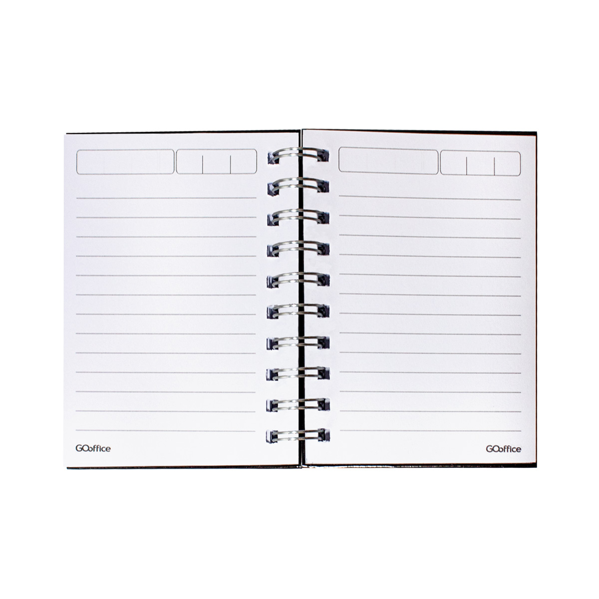 CADERNO CAPA DURA 100MM X 140MM 80 FOLHAS