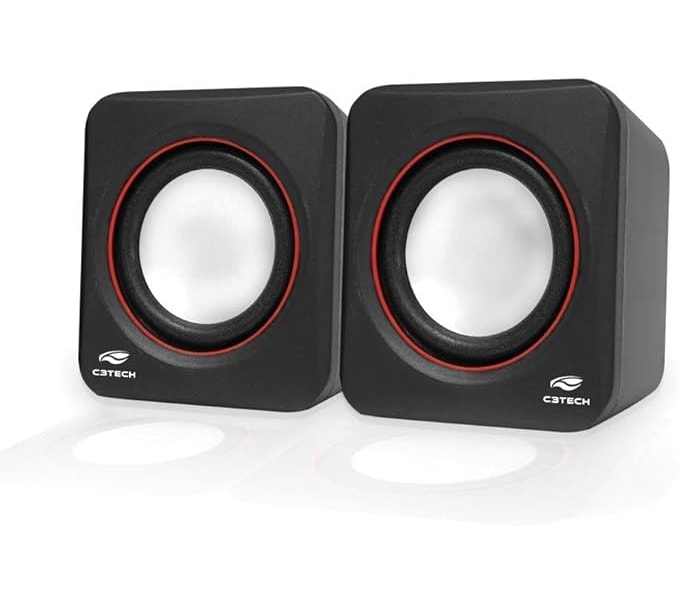 CAIXA DE SOM USB 3W SPEAKER PRETO SP-301BK C3TECH