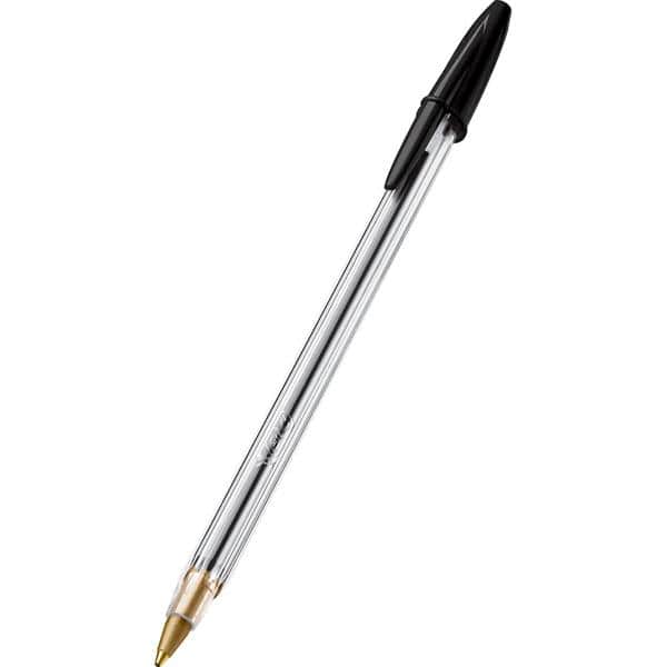 CANETA ESFEROG. PRETA BIC CRISTAL 1.0 - UNIDADE