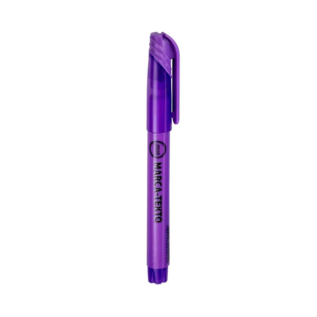 CANETA MARCA TEXTO ROXO