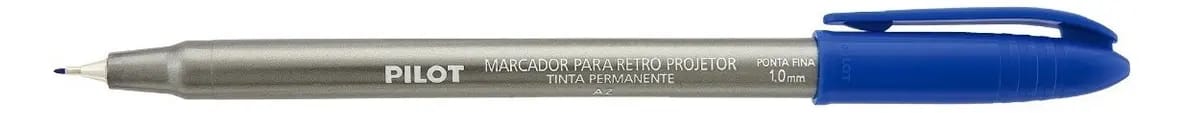 CANETA RETROPROJETOR 1.0MM AZUL PILOT