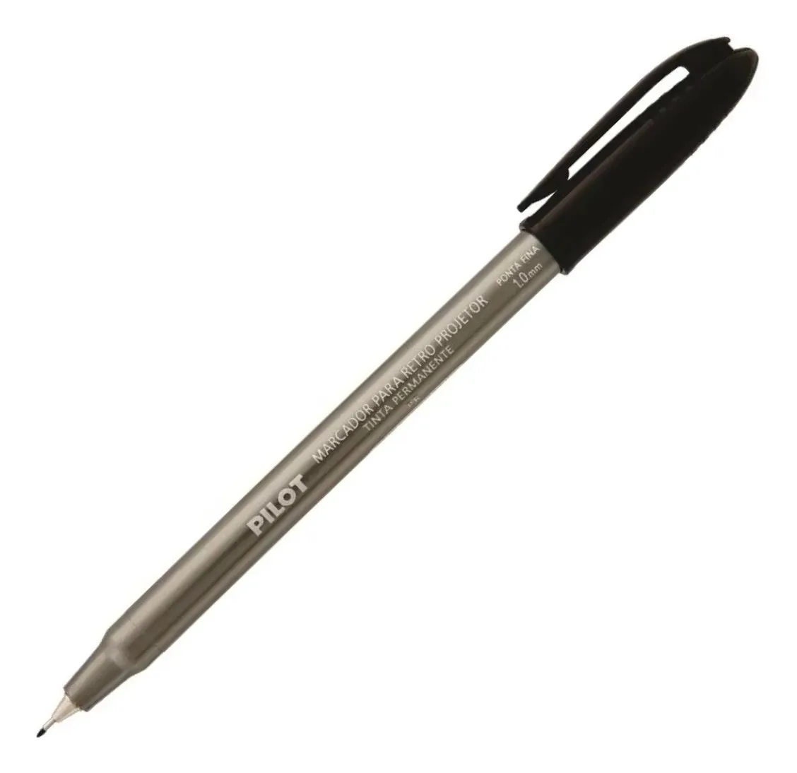 CANETA RETROPROJETOR 1.0MM PRETO PILOT