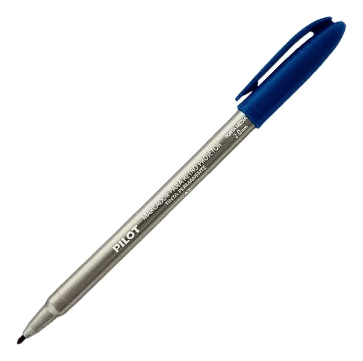 CANETA RETROPROJETOR 2.0MM AZUL PILOT