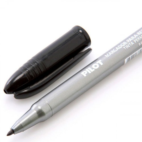 CANETA RETROPROJETOR 2.0MM PRETA PILOT