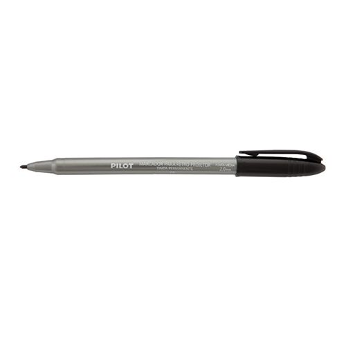 CANETA RETROPROJETOR 2.0MM PRETA PILOT