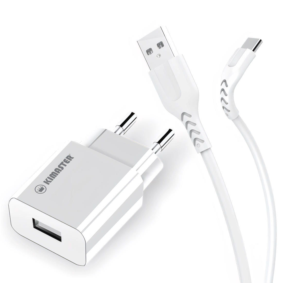 CARREGADOR TOMADA COM CABO USB TIPO-C 3.1A T502UC KIMASTER