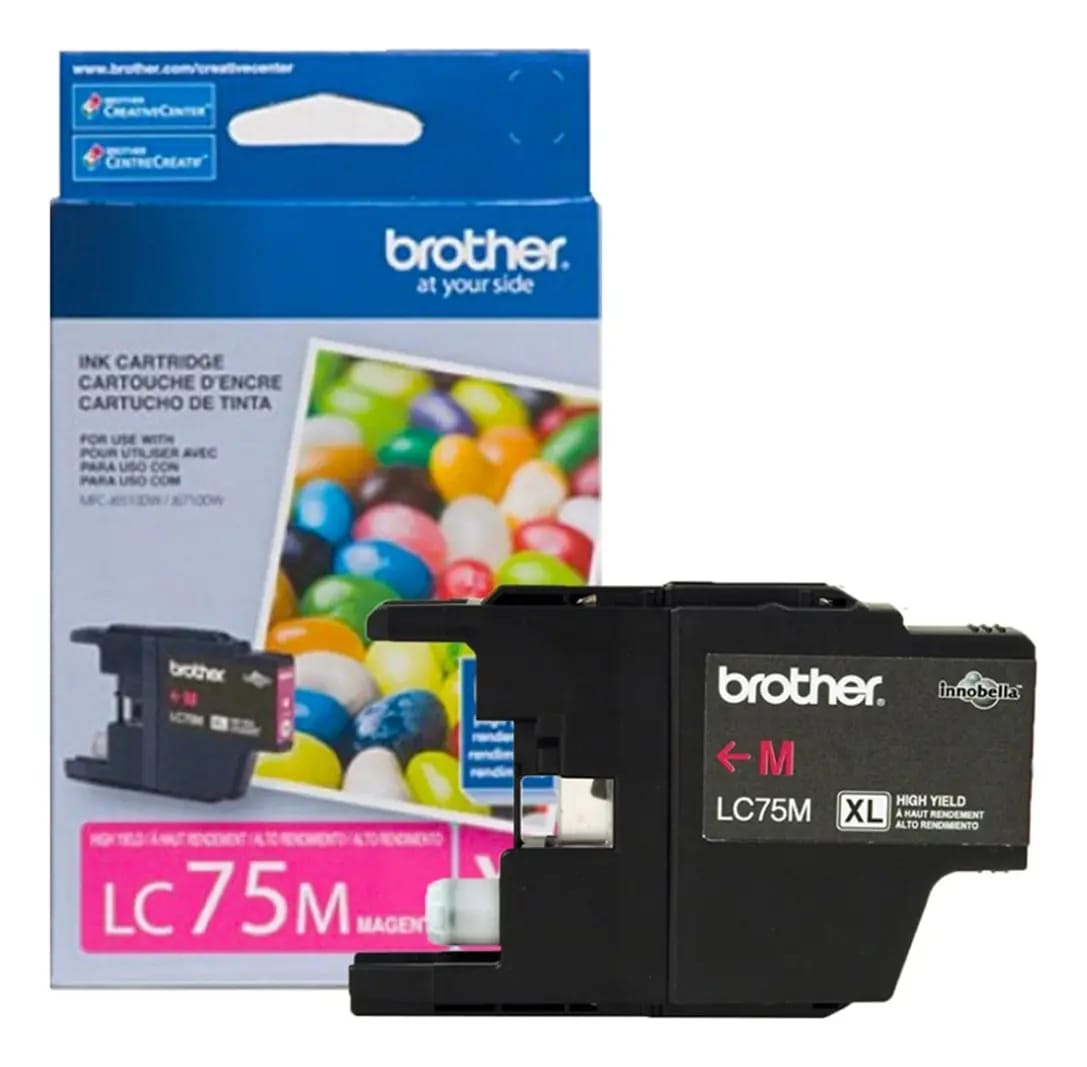 CARTUCHO BROTHER LC75XL ORIGINAL MAGENTA 7ML