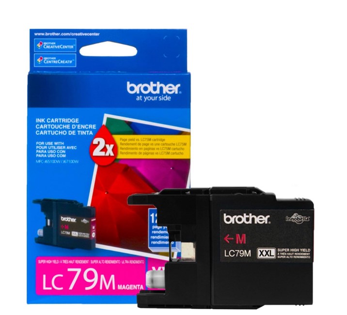 CARTUCHO BROTHER LC79 COMPATIVEL MAGENTA 13ML