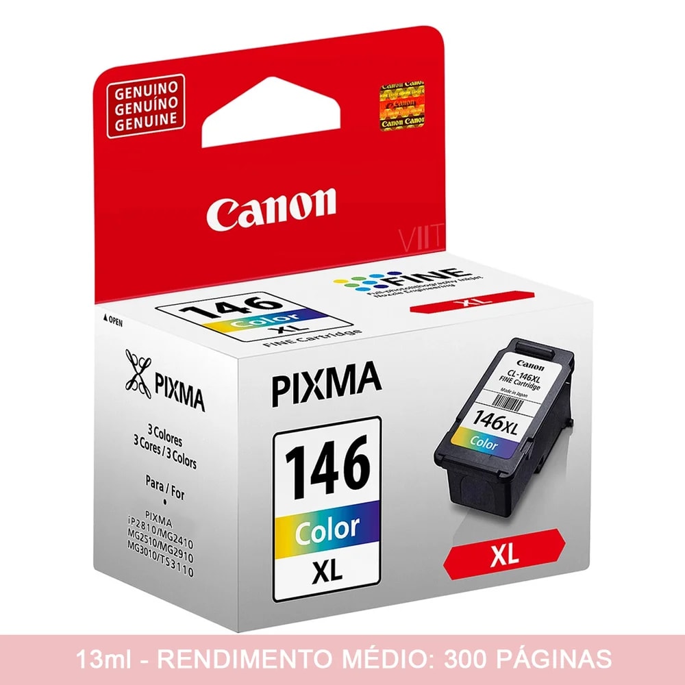 CARTUCHO CANON 146XL ORIGINAL COLOR 13ML