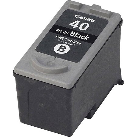 CARTUCHO CANON 40 ORIGINAL PRETO 16ML
