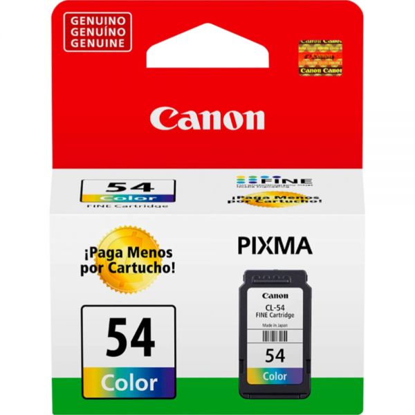 CARTUCHO CANON 54 RECICLADO COLOR 12ML